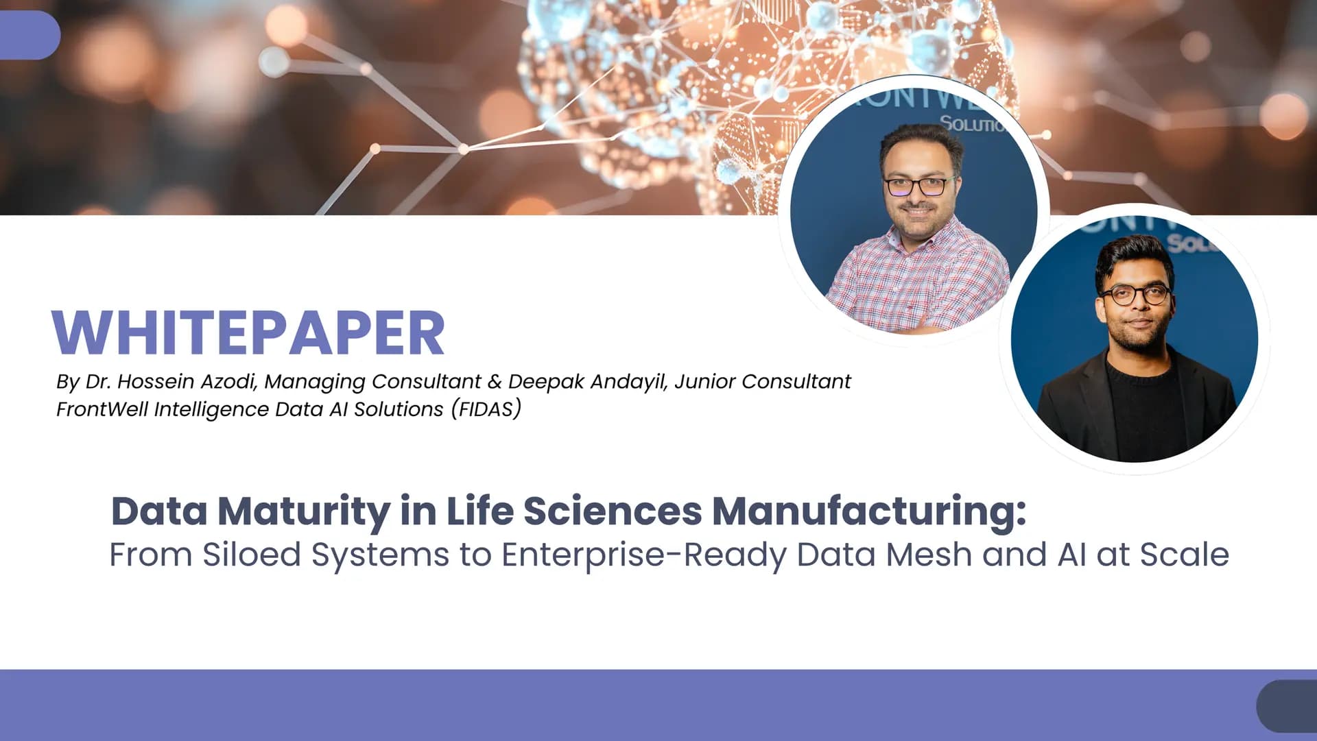 Whitepaper: Data Maturity in Life Sciences Manufacturing:  From Siloed Systems to Enterprise-Ready Data Mesh and AI at Scale