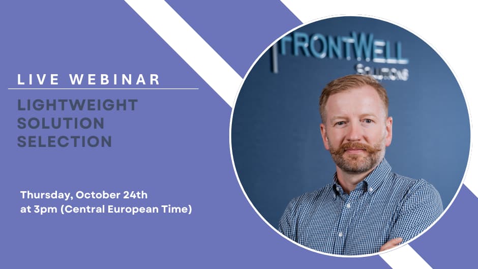 Registered Live Webinar: Lightweight Solution Selection