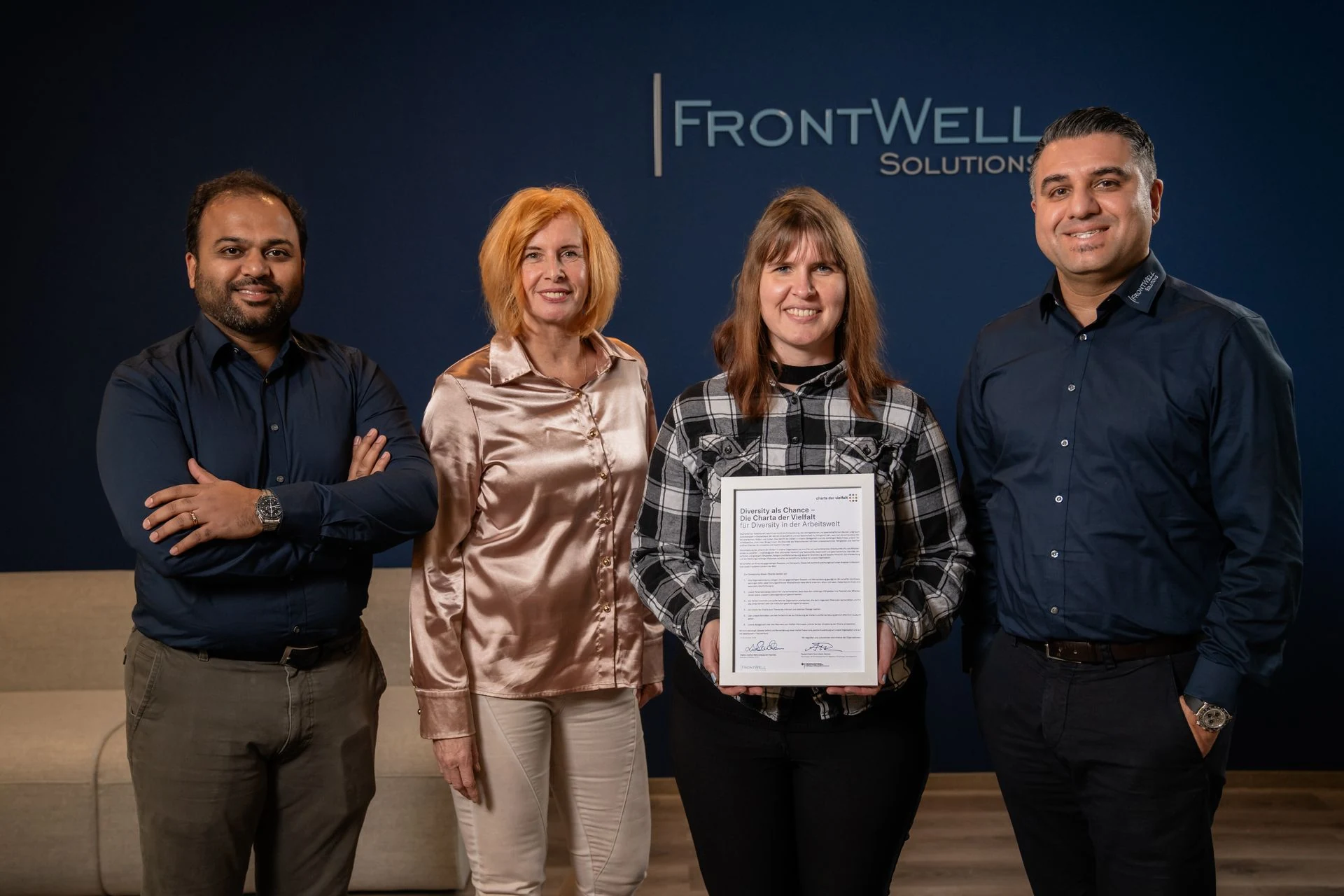 We are proud to announce that we have been awarded the "Charta der Vielfalt e.V." certificate!