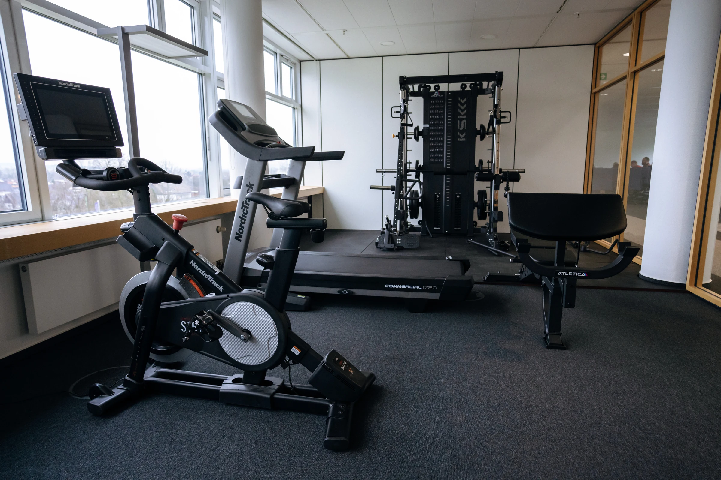 Our brand-new office comes with its own gym - work hard, train harder! — image 1