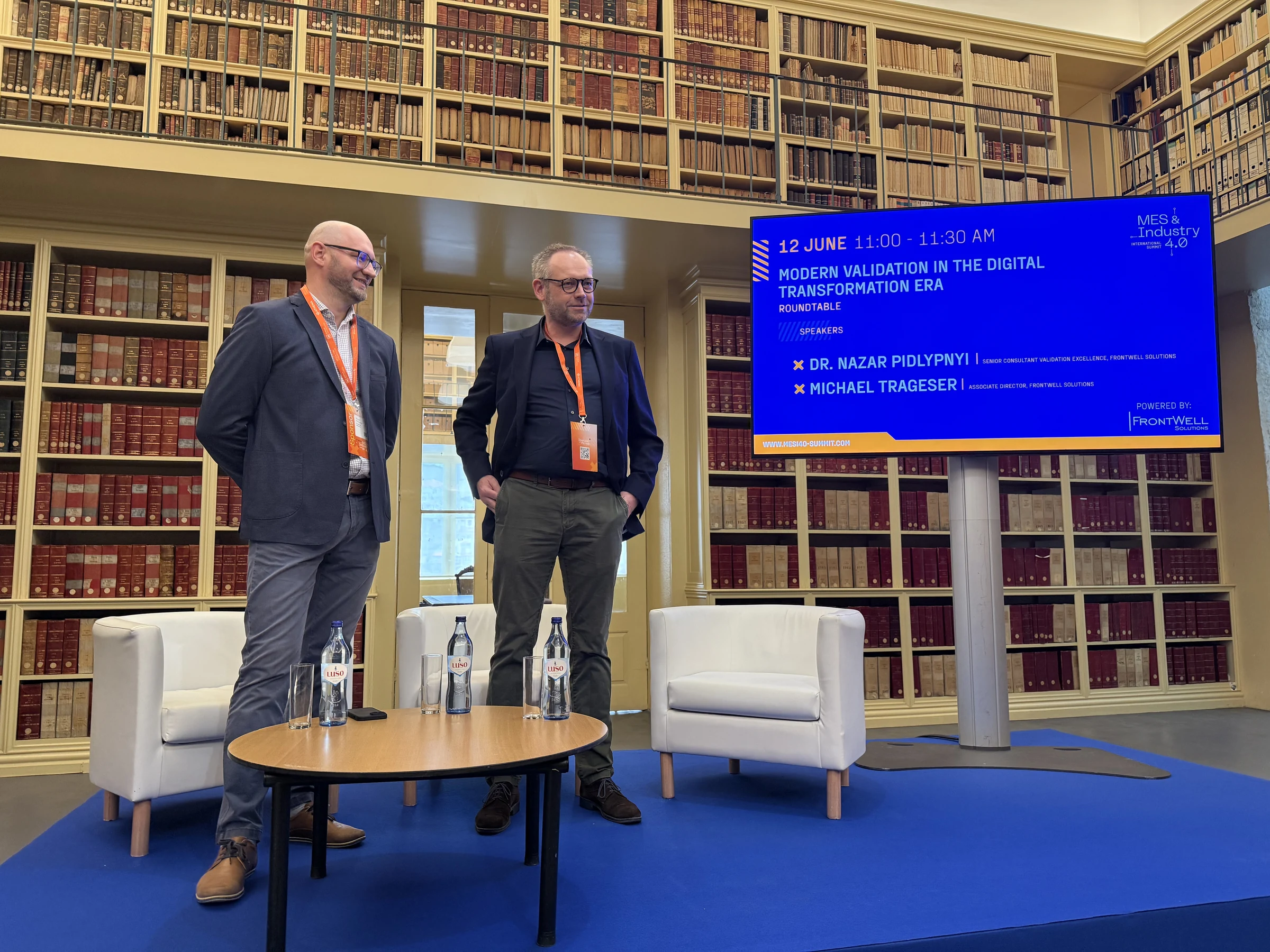 Wrapping up a successful first day at the MES & Industry 4.0 International Summit 2025! — image 1